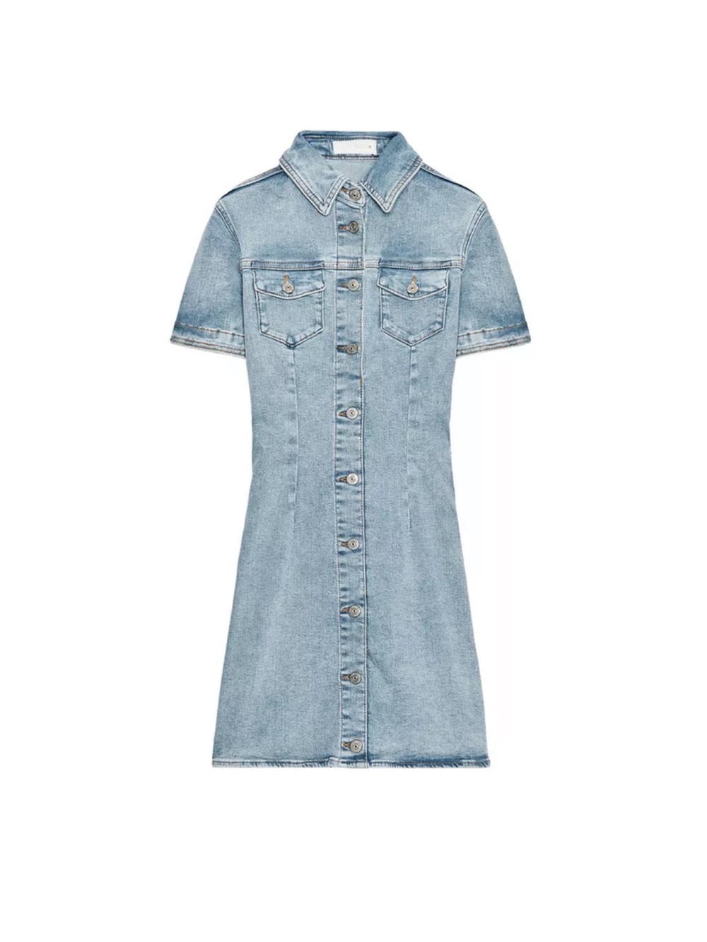 Z1975 DENIM MINI DRESS